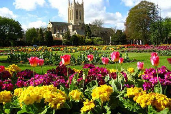 Abbey Gardens in Bury St Edmunds