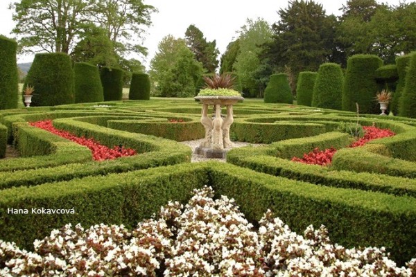Bodrhyddan Hall  Garden Denbighshire