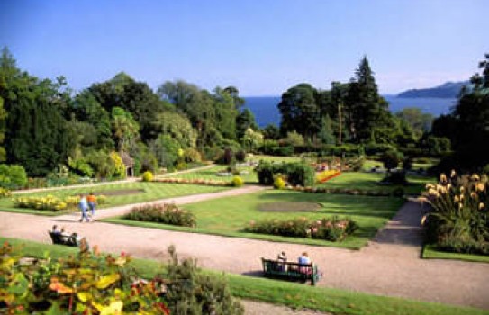 Gardens in Ayrshire - Brodick Castle Gardens in Ayrshire - Brodick Castle