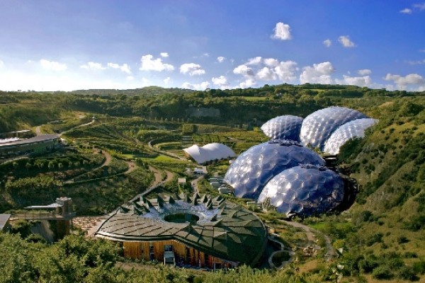 The Eden Project in Cornwall