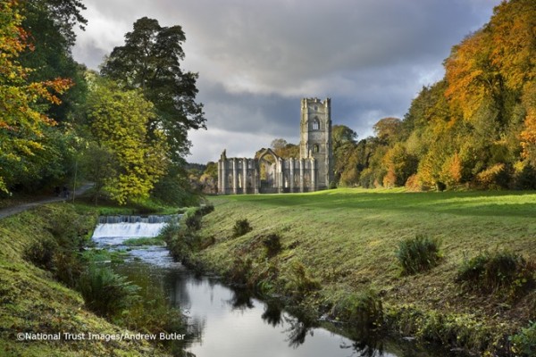 Fountains Abbey in Yorkshire