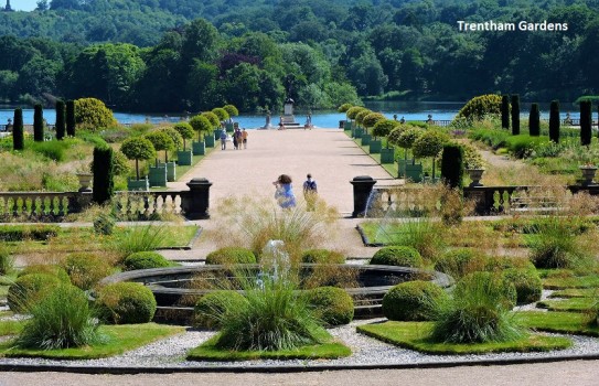 Gardens in Staffordshire - Trentham Gardens in Staffordshire - Trentham