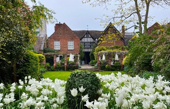 Greyfriars House Garden Worcester Greyfriars House Garden Worcester
