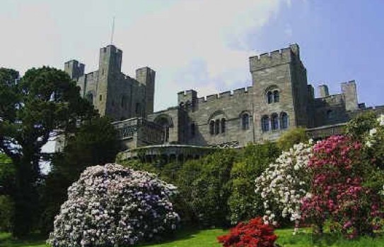 Penrhyn Castle Gardens, a National Trust property in Wales
