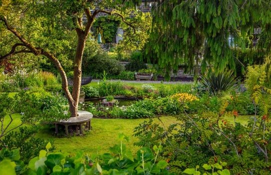 York Gate Garden Leeds by Clive Nicholls