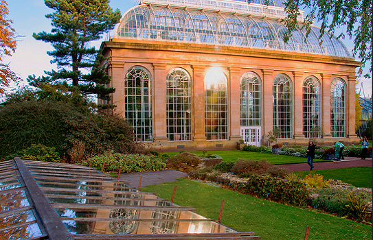The Royal Botanic Garden in Edinburgh