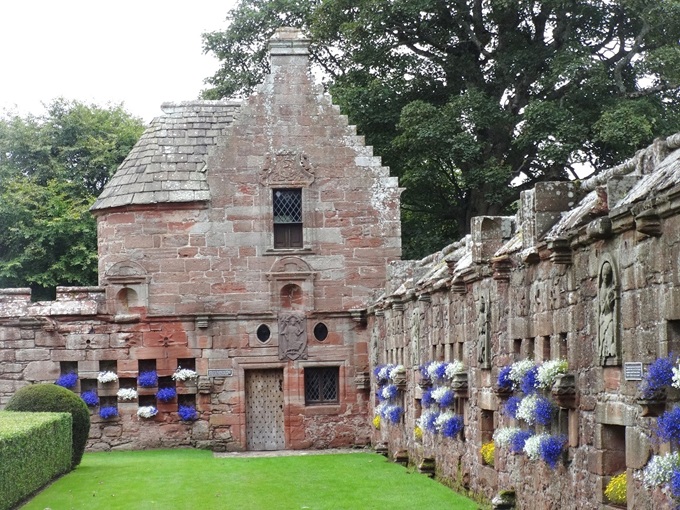 Edzell Castle Garden in Angus edzell-castle-angus